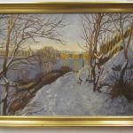 668 3763 Oljemålning